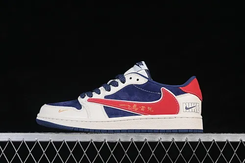 All categories Air Jordan Jordan series basketball shoes Air Jordan 1 Low High-end customized low-top sneakers Air Jordan 1 Low AJ1 Joe 1 Year of the Horse limited edition Leading the way High-end customized low-top retro basketball shoes JP2026-162